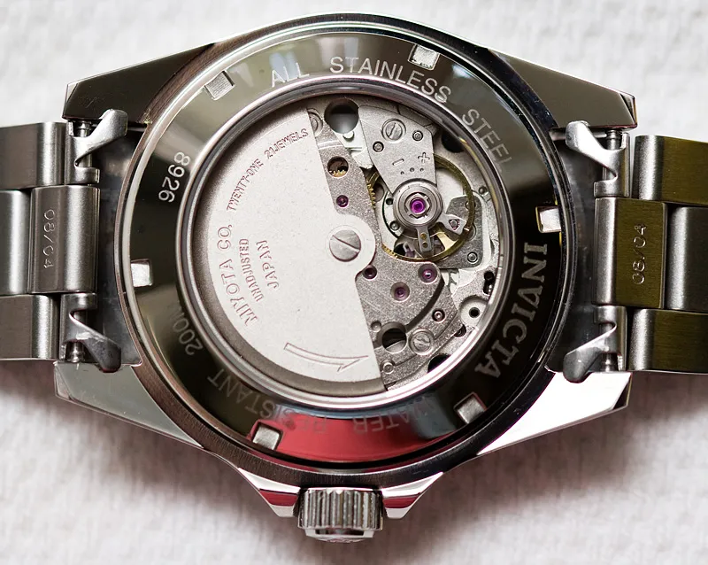 automatic movement Miyota 8215 look